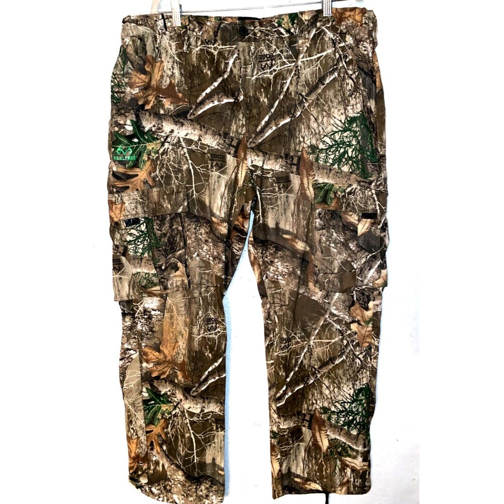 Realtree Edge Camo Hunting Pants Outdoor Relaxed Fit Men's XL 40 42 NEW
